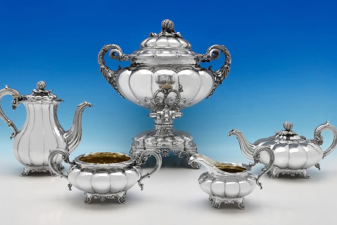 Antique Silver Tea sets
