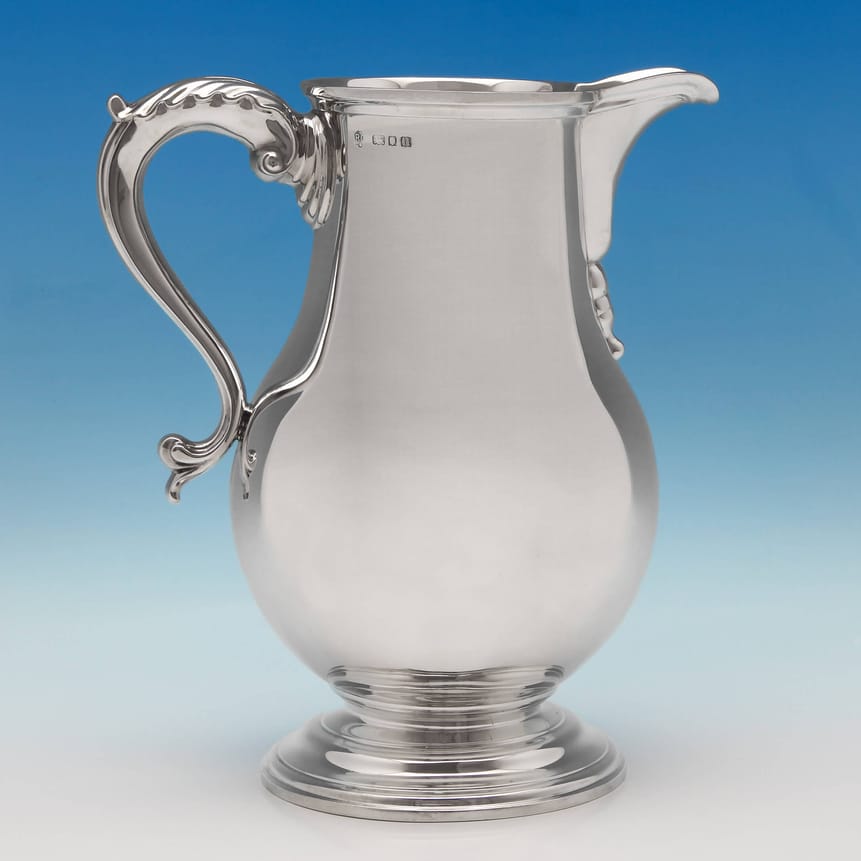 Sterling Silver Water Jug - Richard Comyns Hallmarked In 1928 London - George V - Image 1