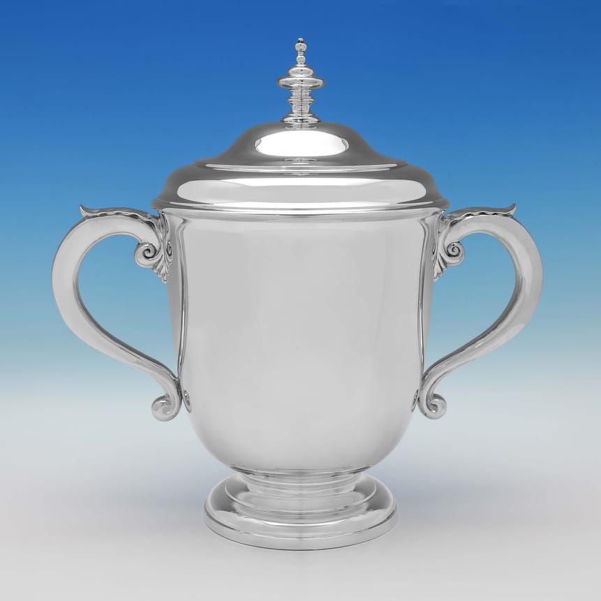 Sterling Silver Trophy - Mappin & Webb Hallmarked In 1935 London - George V - Image 1