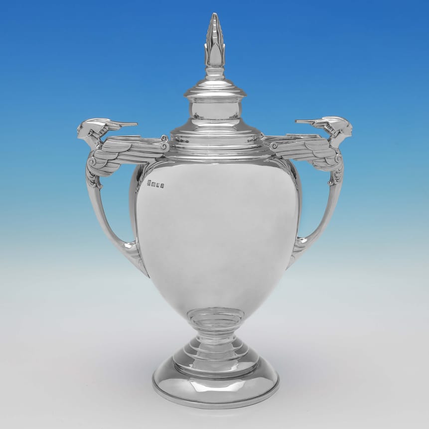 Sterling Silver Trophy - William Bruford & Son Hallmarked In 1931 London - George V - Image 1