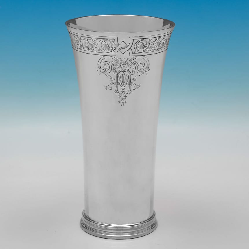 Sterling Silver Vases - Richard Comyns Hallmarked In 1932 London - George V - Image 1